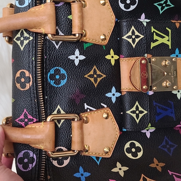 LV MULTICOLOR SPEEDY SIZE 30 - Picture 8 of 8